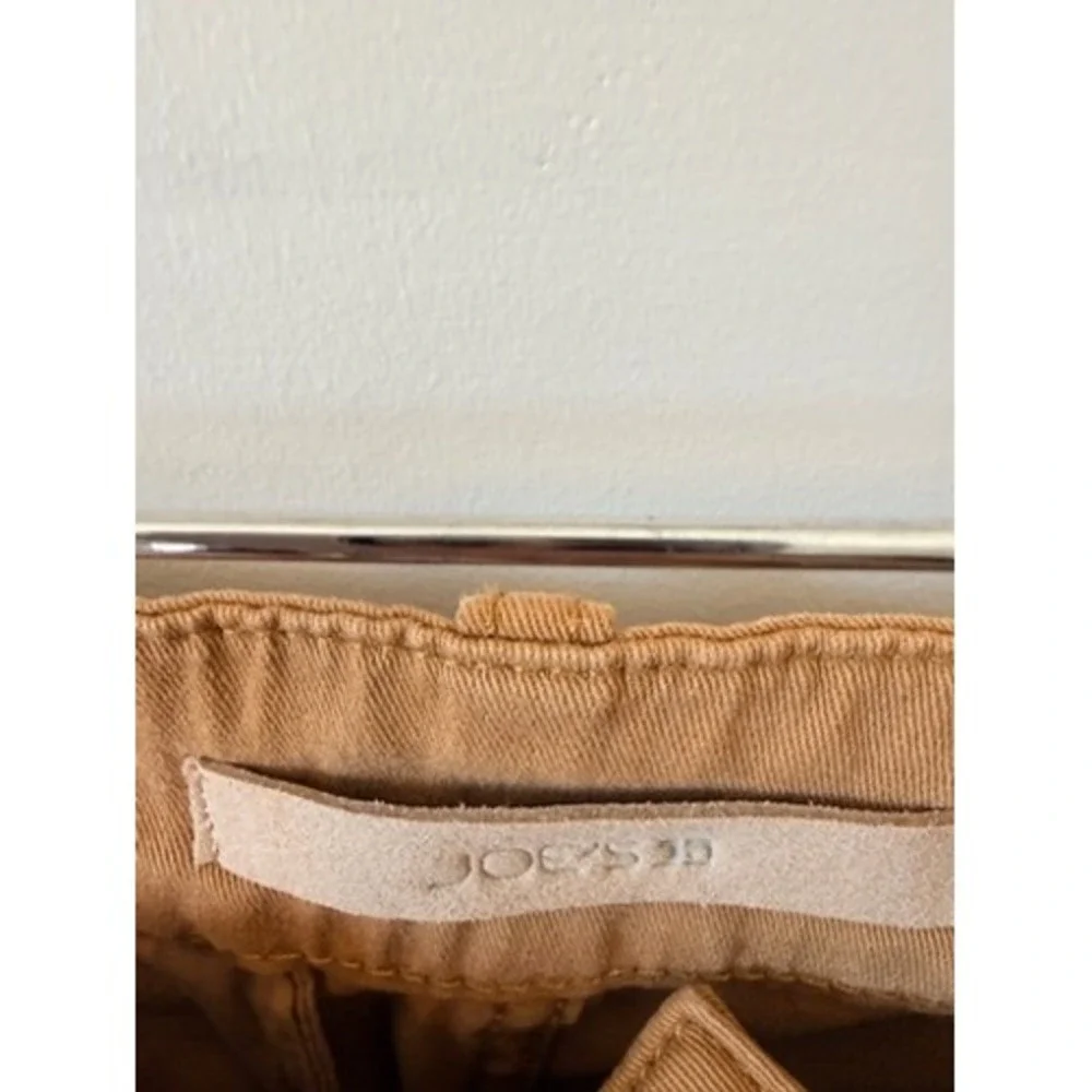 Joe's Jeans Roasted Pecan Cargo Pants Tan‎ Brown High Rise Utility Trousers 27